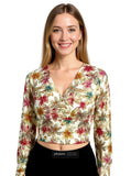 Long Sleeve Crop Top - Belle Noor