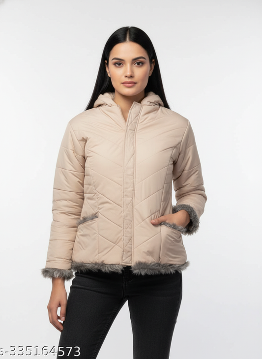 Women's Winter Jacket With Hood