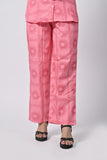 Soft Pink Printed Tunic and Pants Set
