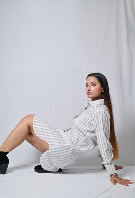 Comfortable Cotton Linen Summer wear Shirt - Belle Noor