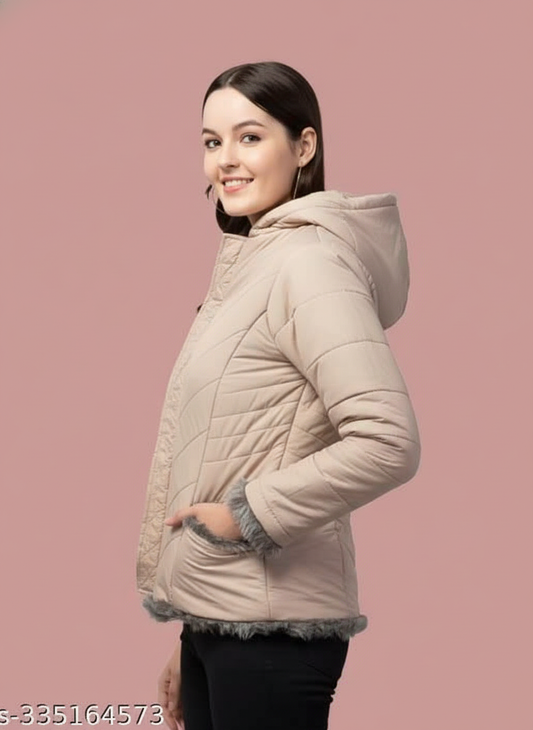Women's Winter Jacket With Hood